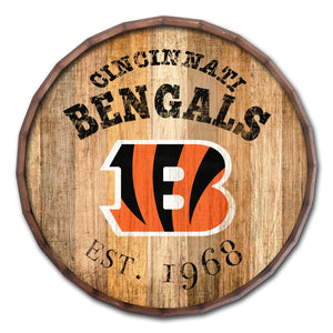 Cincinnati Bengals Established Date Barrel Top -24"