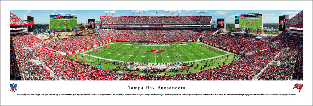 Tampa Bay Buccaneers - 50 Yard - Standard Frame