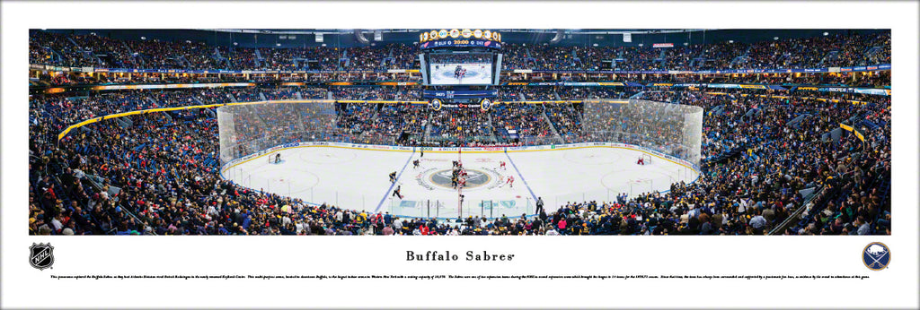 Buffalo Sabres Panoramic Poster - KeyBank Center