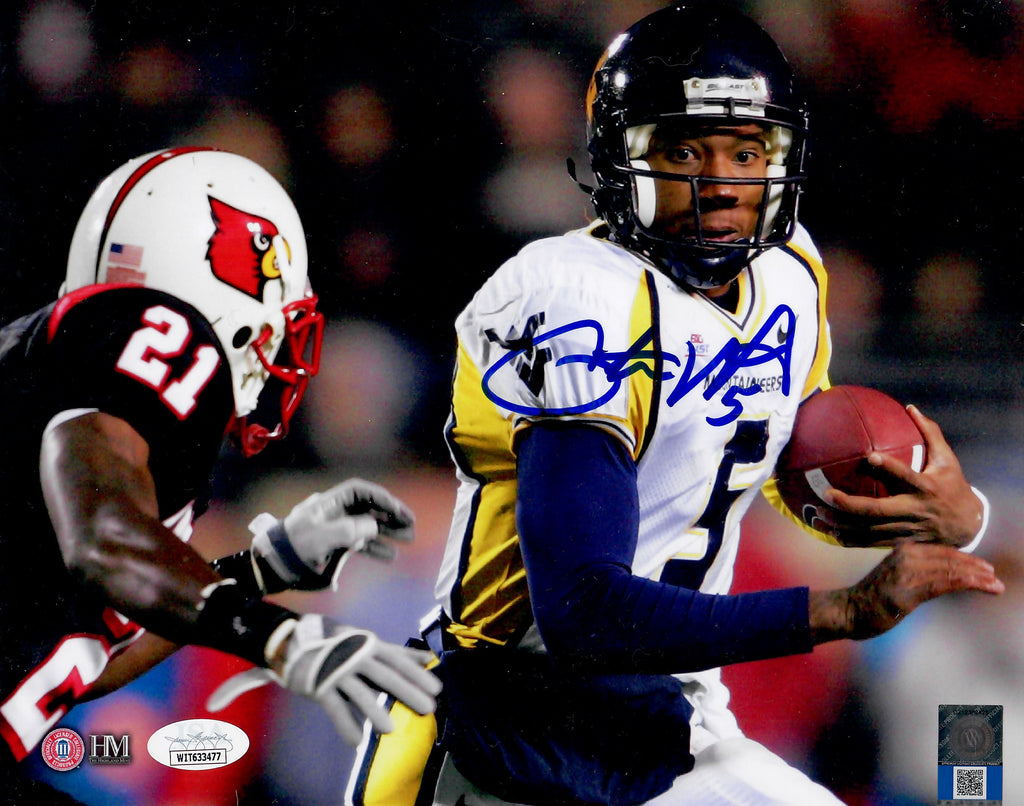 Pat White West Virginia Mountaineers Signed 8x10 Photo 1 Sports Fanz