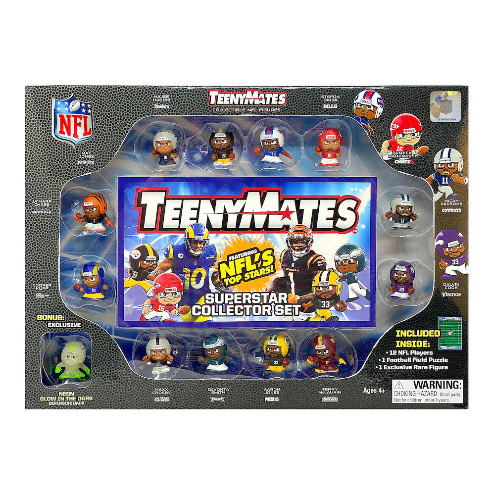 2022-23 NFL TEENYMATES SERIES 11 SUPERSTAR COLLECTOR BOX SET NFL LICENSED