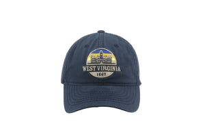 West Virginia Mountaineers Early Bird Woodburn Hall Trucker Hat