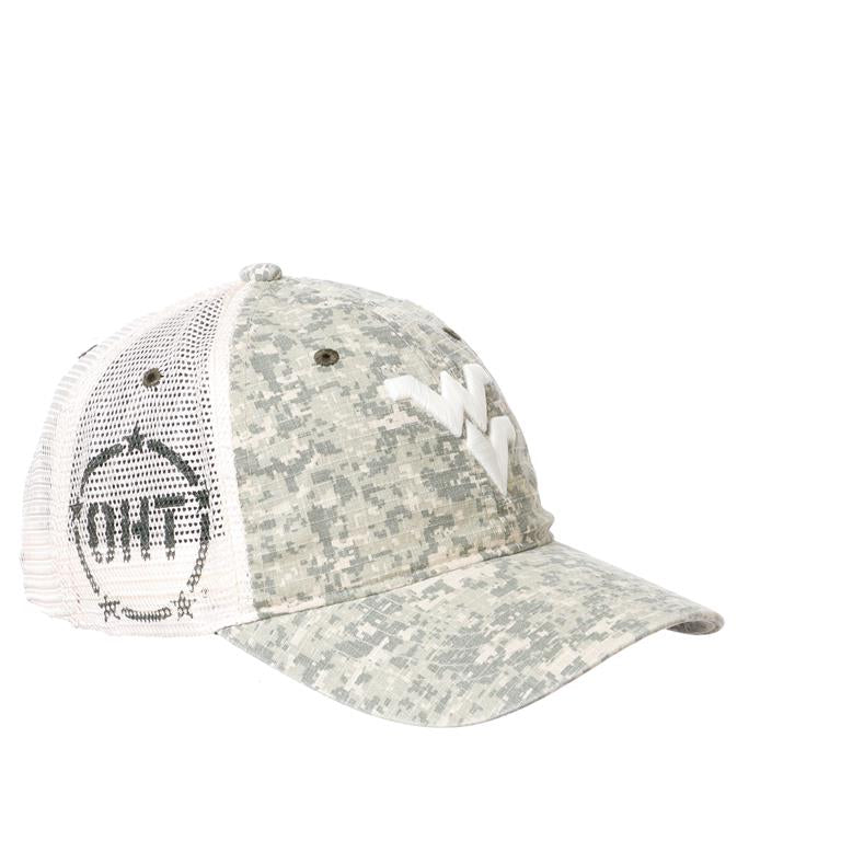 Embroidered Under Armour Flat Bill Cap - Digi Camou