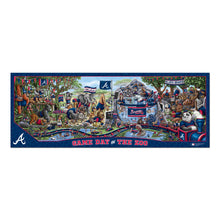 Atlanta Braves Game Day At The Zoo 500 Piece Puzzle
