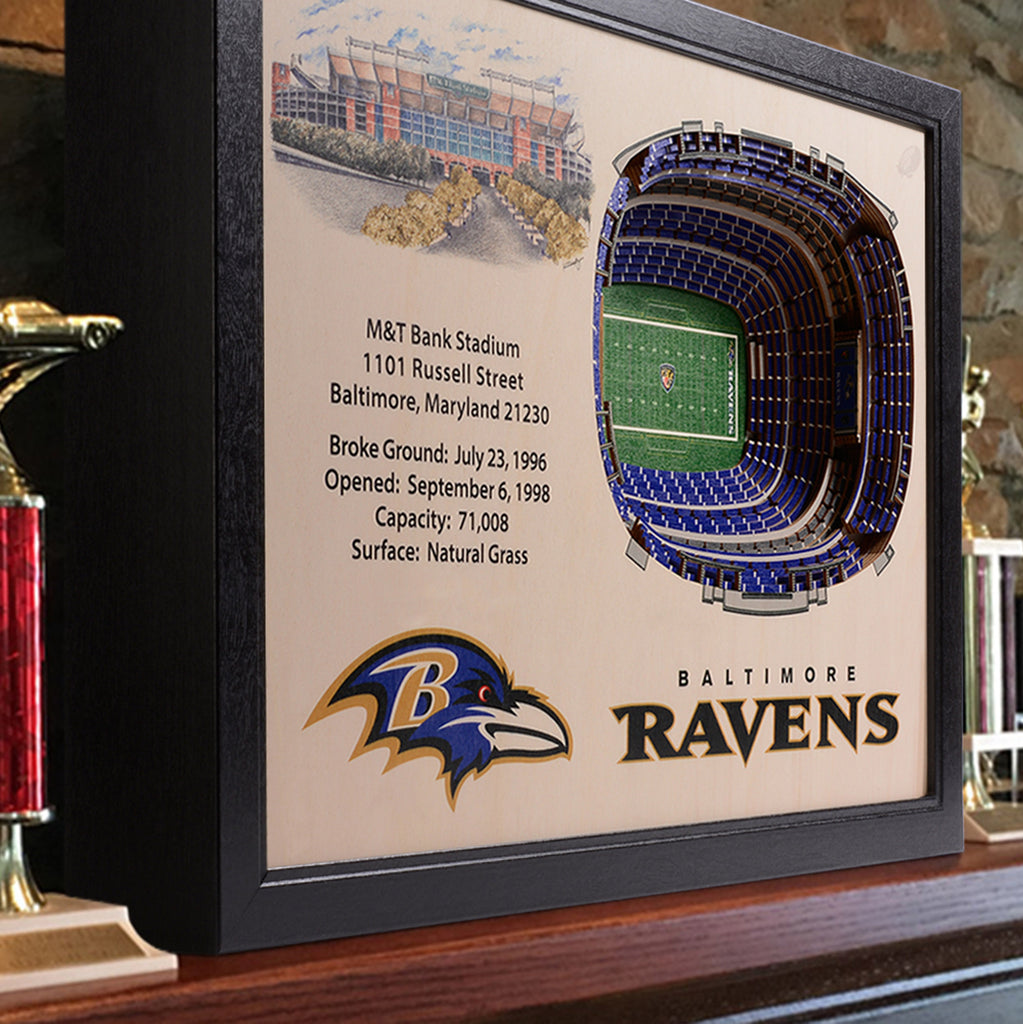Baltimore Ravens - M&T Bank Stadium - Framed Print
