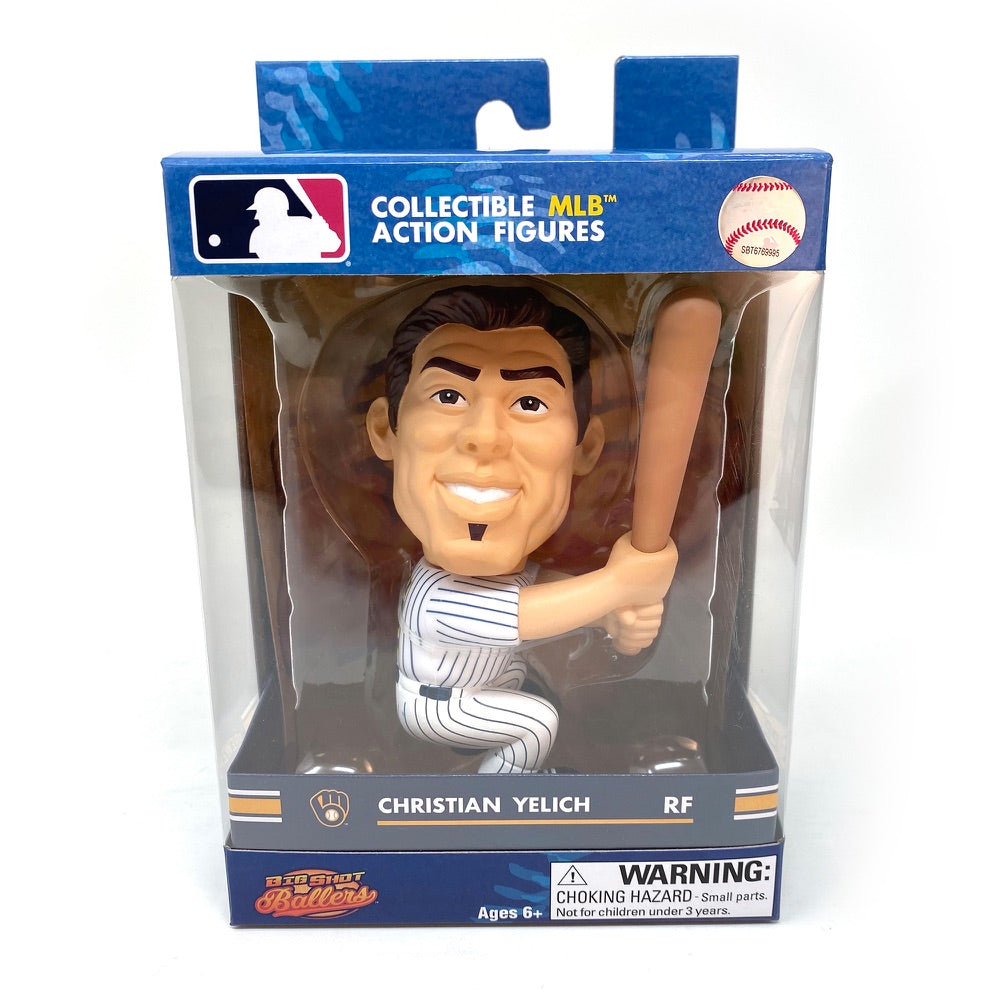 Party Animal Milwaukee Brewers Christian Yelich Big Shot 4.5” Figurine  Movable