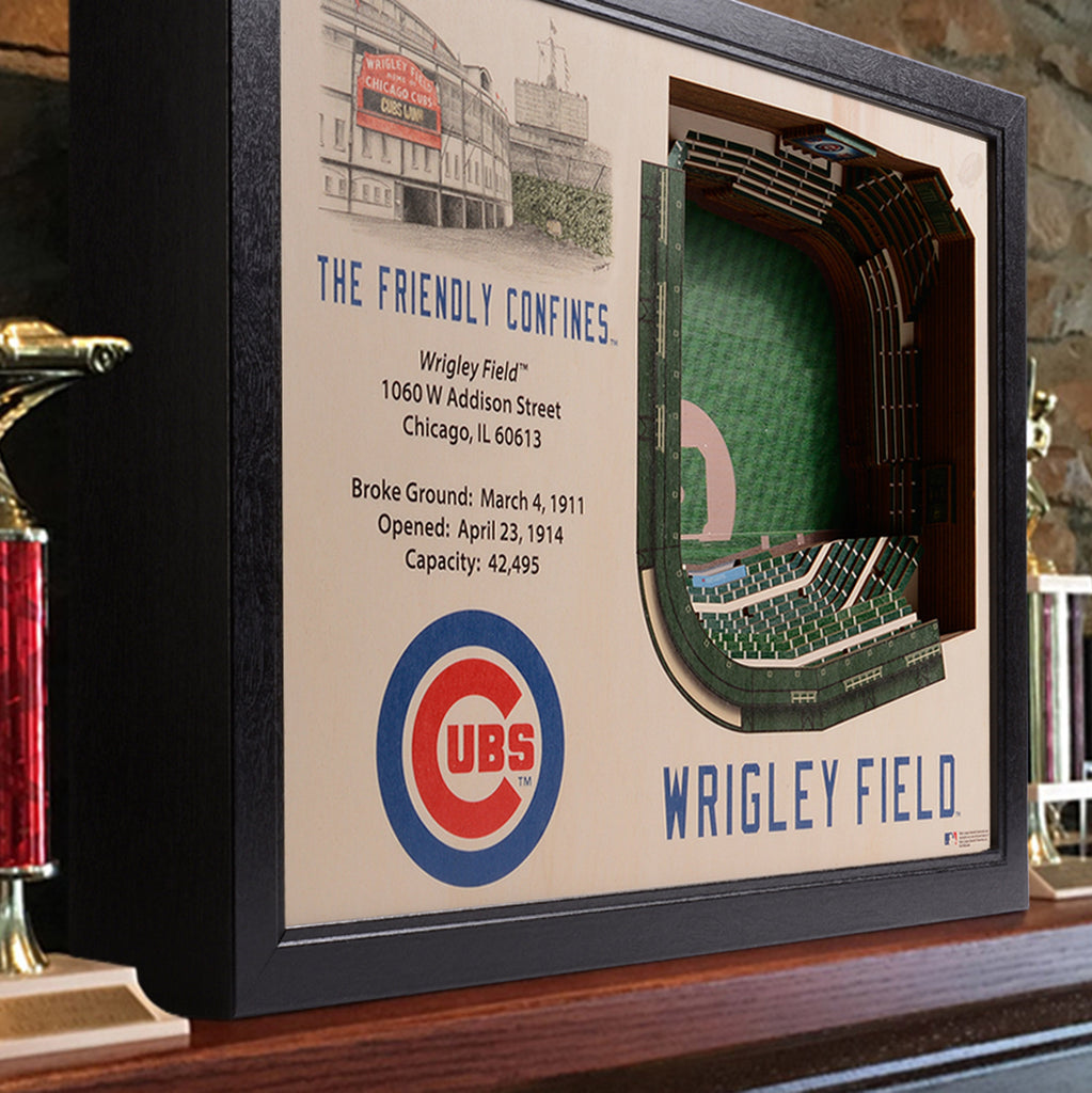 Wrigley Field Chicago Cubs MLB the friendly confines est 1914