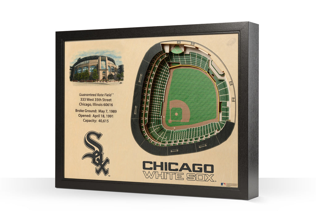 Chicago White Sox Canvas Wall Art - 24x32 – Sports Fanz