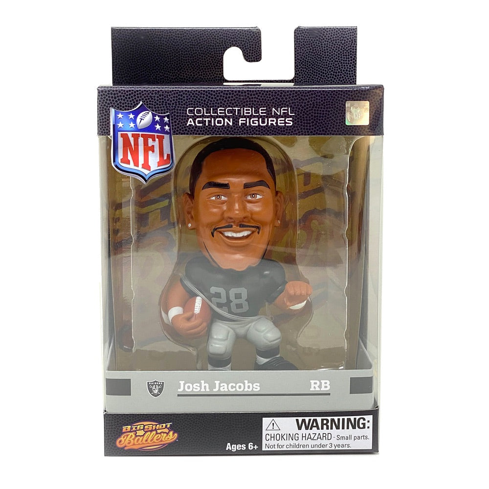 NFL TeenyMates Football Series 9 Silver Josh Jacobs Minifigure