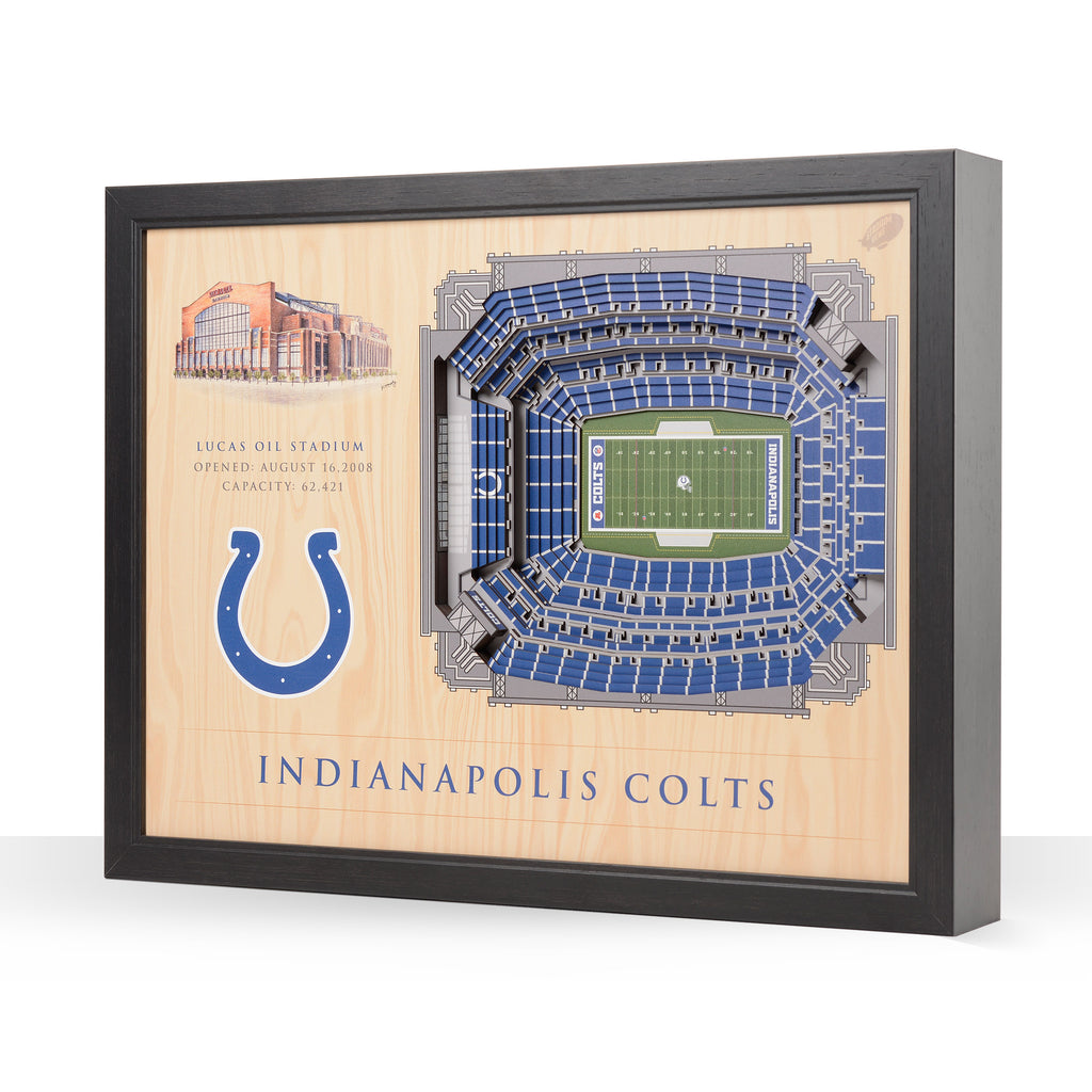 Indianapolis Colts Lucas Oil Mini BRXLZ Stadium 3D Puzzle