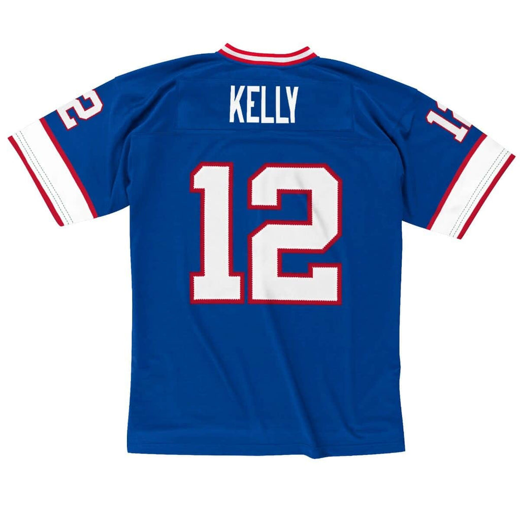 Jim Kelly Buffalo Bills Mitchell & Ness 1990 Throwback Jersey Sports Fanz