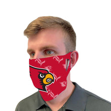 Louisville Cardinals Fan Mask Adult Face Covering