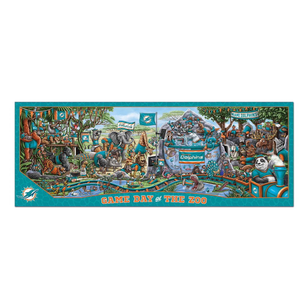 Miami Dolphins Retro Series Puzzle – Sports Fanz