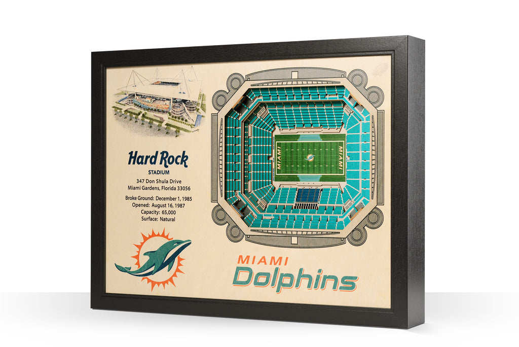 NFL Miami Dolphins Headrest Cover Embroidered Old Logo Set of 2 by