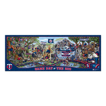 Minnesota Twins Game Day At The Zoo 500 Piece Puzzle