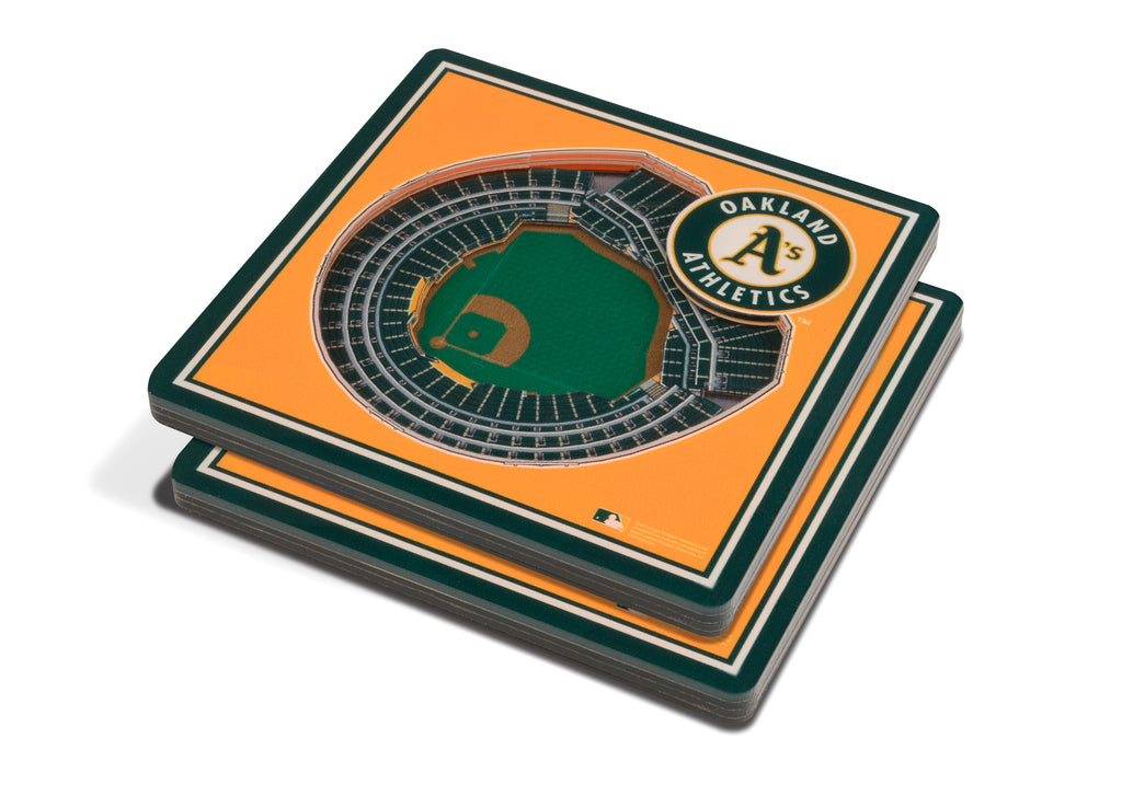 8 x 32 MLB Oakland Athletics 3D Stadium Banner