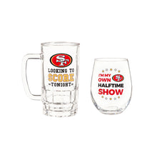 San Francisco 49ers Stemless 17OZ Wine & Beer 16 OZ Gift Set