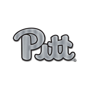 Pittsburgh Panthers Chrome Auto Emblem, Pitt Panthers Chrome Auto Emblem