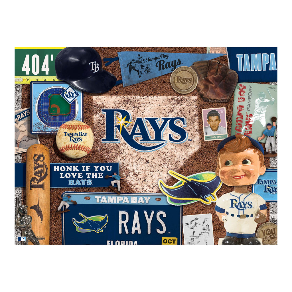 Tampa Bay Rays Retro Series Puzzle – Sports Fanz