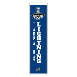 Tampa Bay Lightning 2021 Stanly Cup Champions Heritage Banner