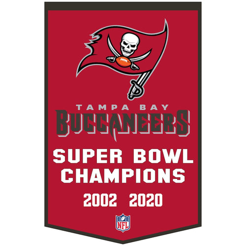 Tampa Bay Buccaneers Dynasty Champions Wool Banner