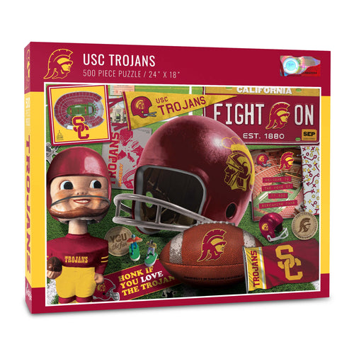 USC Trojans Retro Series Puzzle