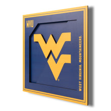 West Virginia Mountaineers 3D Logo Series Wall Art - 12"x12"