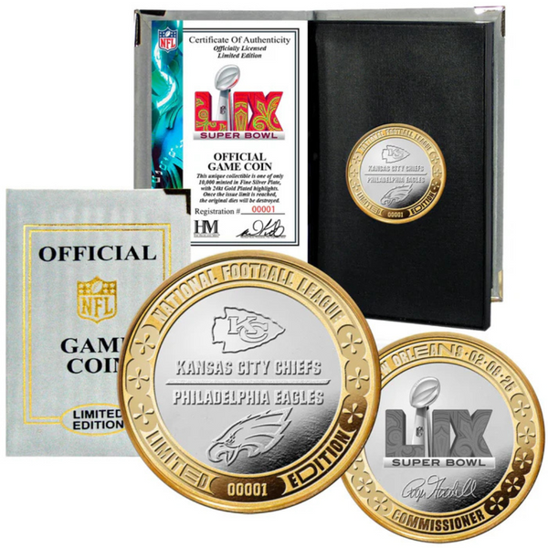 The Official Super Bowl LIX Flip Coin: A Historic Piece of the Game, Now Available for Fans