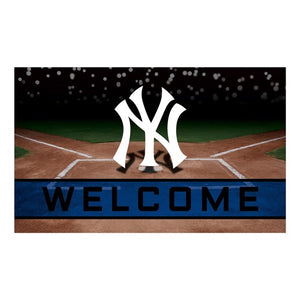 New York Yankees Crumb Rubber Door Mat 