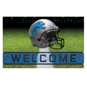 Detroit Lions Crumb Rubber Door Mat 