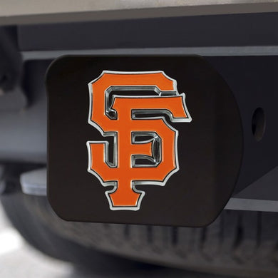 San Francisco Giants Chrome Emblem On Chrome Hitch Cover