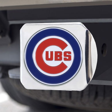 Chicago Cubs Color Chrome Hitch Cover