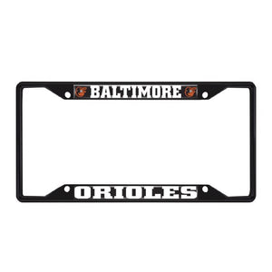 Baltimore Orioles Black Chrome License Plate Frame4