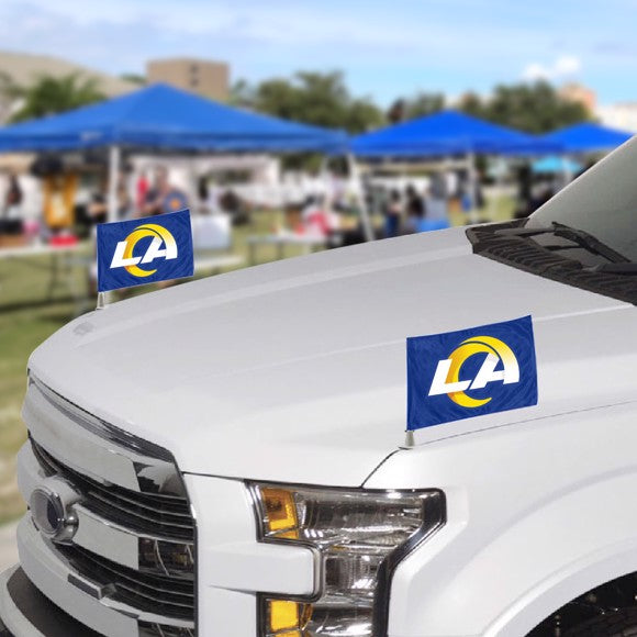 Los Angeles Rams Ambassador Car Flags