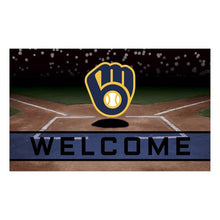 Milwaukee Brewers Crumb Rubber Door Mat - 18"x30"