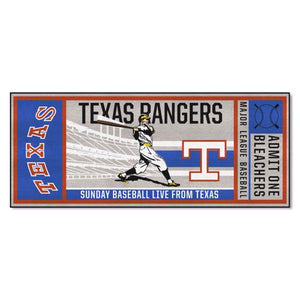 Texas Rangers Retro Runner - 30"x72"