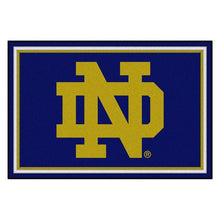 Notre Dame Fighting Irish ND Plush Rug 5'x8'