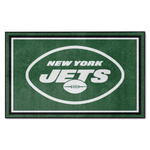 New York Jets Quick Plush Area Rugs -  4'x6'