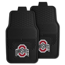 Ohio State Buckeyes 2 Piece Vinyl Car Mats - 18"x27"