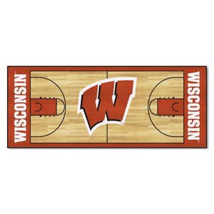 Wisconsin Badgers Basketball Runner - 30"x72"