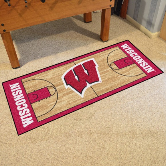 Wisconsin Badgers Basketball Runner - 30