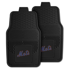New York Mets 2-pc Vinyl Car Mat Set - 18x27