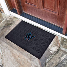 Miami Marlins Medallion Door Mat - 19"x31"