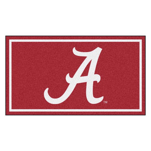 Alabama Crimson Tide Plush Rug 4'x6'