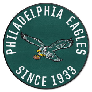 Philadelphia Eagles Vintage Logo Roundel Mat - 27"
