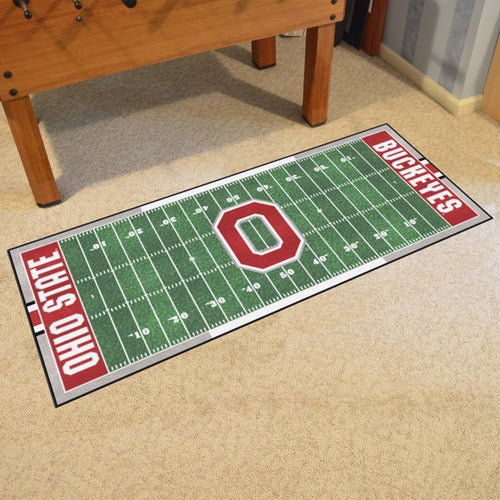 Ohio State Buckeyes Block O Football Runner - 30
