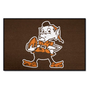 Cleveland Browns Mascot Starter Rug - 19"x30"