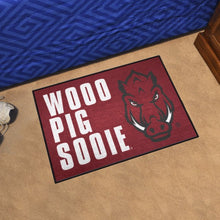 Arkansas Razorbacks Slogan Starter Mat