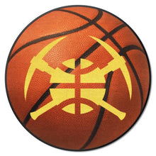 Denver Nuggets Gold Basketball Mat - 27"