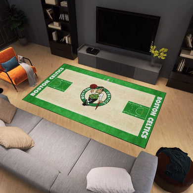 Boston Celtics Plush Rug - 6'x10'